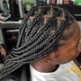 Medium Knotless Box Braids