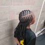 Kid's Lemonade Braids (7yrs-under)