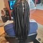 Knotless/ Traditional box Braids/Senegalese twists(LARGE)