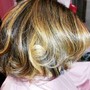 Root Touch Up permnant color on natural hair and treatment