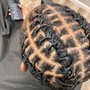 2-4 Feed in Braids