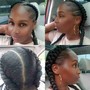 2 Feed in braids