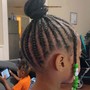 Medium Knotless Braids