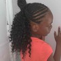 Medium Knotless Braids