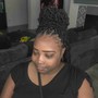 Short Distressed/ Butterfly Loc/Natural Locs