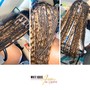 Medium Box Braids