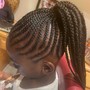 Feed In French Braids