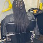 Medium Box Braids