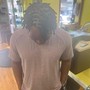 Locs w/ shaved sides and back Retwist with Two strand twist