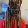 Medium Knotless Braids