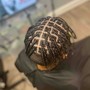 Men's box braids, design braids, two strand twists