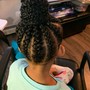 Kid's Braids natural hair