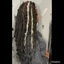 Long Distressed Butterfly locs