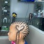 small feed in Braids