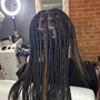 Color Braiding hair