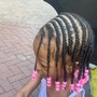 Kid's Box braids (Natural hair)