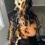 Butterfly locs shoulder length