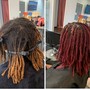 Loc maintenence - mid-back length