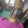 Boho Knotless bob