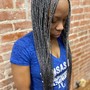 Deposit for Box Braids w/hair provided by salon