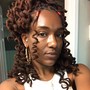 Loc Curls(perm rods/flexi rod)