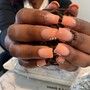 Ombré Acrylic nails add on