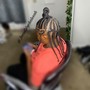 Kid knotless braids (Big)