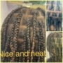 Natural Hair Individual Braids