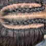 Men's Braid style- shampoo and trim if need