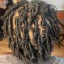 Interlock retwist no wash