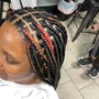 Braids with beads