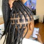 Medium/ Large Individual Braids. Message before booking