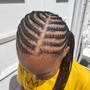 Kids Natural Braids  (12 and under)