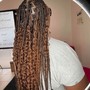 Large Rope Waist length Twists