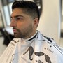 Men's Haircut and Razor Shave/Option of Shampoo