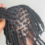 Flat two-strand Twists