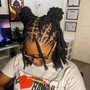 Starter Locs, Mid Back Length