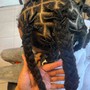 Yarn wrapped loc