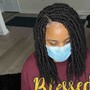 Natural Hair Box Braids