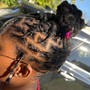 Bantu Knots with extensions