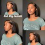 Boho/ Goddess knotless Braids Hair Included