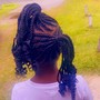 Kids Cornrows w/ Weave ages 1-10