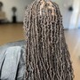 Butt Length for Braids and Soft Locs