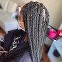 Large Knotless Braids