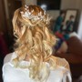 Wedding updo