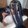 Color Braiding hair