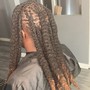 Boho knotless Braids