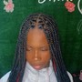 Goddess Braids (knotless or box braids)