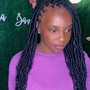 Goddess Braids (knotless or box braids)