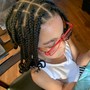 Kid's knotless Braids